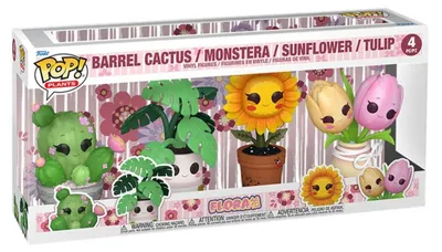 Obrázok produktu pre Sada "POP" obsahujúca 4 figúrky s motívom "Flora"