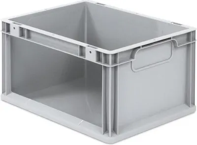Produktbild von Eurobox NextGen Store | HxBxT 22x30x40cm | 20 Liter | Seite offen | Eurobehälter, Transportbox, Transportbehälter, Stapelbehälter