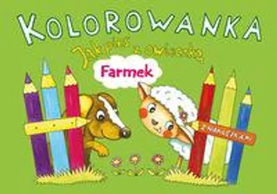 Obrázek produktu pro Kolorowanka Jak pies z owieczką Farmek (Buch auf Polnisch)