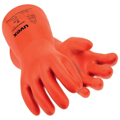 Produktbild von Uvex power protect V1000, Isolierende Handschuhe, Rot, Erwachsener, Erwachsener, Unisex, Schutz vor elektrostatischer Entladung (ESD)