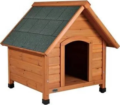 Produktbild von TRIXIE Cottage Dog Kennel, Braun, Grün, Draußen, Holz, 1 Tür(en), 770 mm, 820 mm
