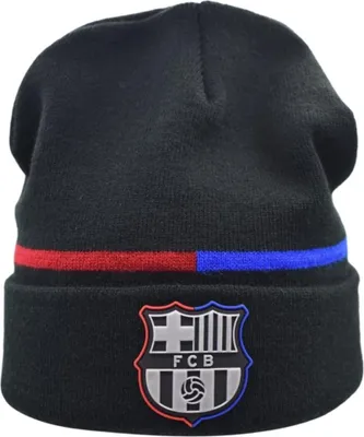 Produktbild von FC Barcelona Wintermütze Junior Schwarz OSFW