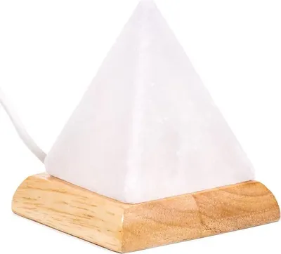 Produktbild von Mini Mood Salzlampe Pyramide USB LED -- 400 g, 9 cm online bestellen