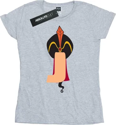 Produktbild von Disney - "Alphabet J Is For Jafar" T-Shirt für Damen BI14979 (XL) (Grau)