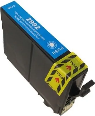 Image de Cartouche compatible avec Epson T2982 / T2992 / T29 XL Cyan pour Expression Home XP-235, XP-245, XP-247, XP-255, XP-257, XP-332, XP-335, XP-342, XP-345, XP-352, XP-355, XP-432, XP-435, XP-442, XP-445, XP-452, XP-455