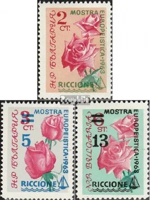 Produktbild von Briefmarken Bulgarien 1963 Mi 1391-1393 (kompl.Ausg.) postfrisch Internationale Briefmarkenausstellung