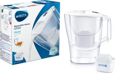 Produktbild von Brita Aluna Cool Pitcher-Wasserfilter 2,4 l Transparent, Weiß