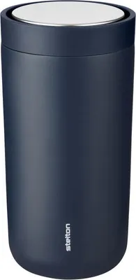 Produktbild von Stelton - To Go Click Isolierbecher 0,2 Liter, soft deep ocean