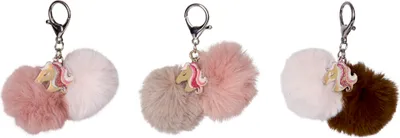 Produktbild von Spiegelburg Schlüsselanhänger Pompom Pferdefreunde, sort.