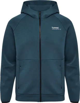 Produktbild von hummel Fleece-Hoodie mit Kapuze Reißverschluss und Kängurutaschen Größe: