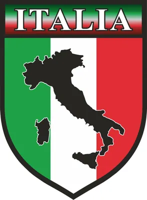 Produktbild von Hermann Schütz Aufkleber ITALIA Wappen 65x90mm