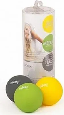 Produktbild von BODHI 3er Set Massage-Ball Ø ca. 6,5 cm, zur punktuellen Selbstmassage für Muskeln und Faszien, bei Verspannungen oder für die Regeneration nach dem Sport