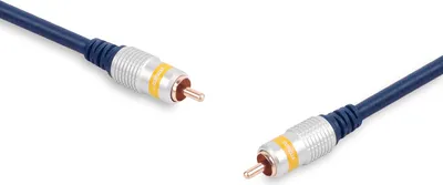Obrázek produktu pro KOAXIÁLNÍ KABEL Cinch-konektor – Cinch-konektor VITALCO 1,0 m