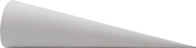 Produktbild von Schultüten Rohling - 70cm, weiß