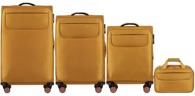 Immagine prodotto di Set di 3 valigie TERN + borsa a mano Wings GIALLA