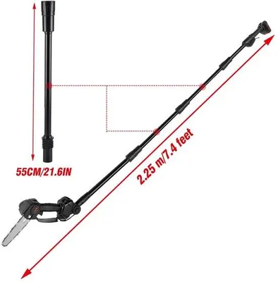 Image de Tronçonneuse électrique 2-en-1 3500 W à démarrage automatique