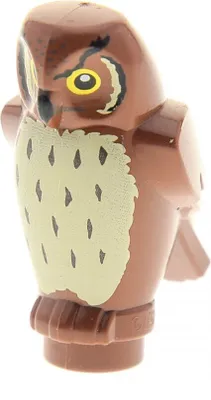 Produktbild von 1x Lego Tier Eule Pigwidgeon rot braun Vogel Harry Potter 4596335 92084pb01