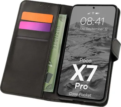 Produktbild von Bizon Case Pocket Xiaomi Poco X7 Pro schwarz