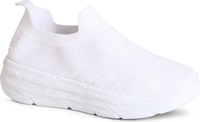 Produktbild von topschuhe24 2841 Damen Plateau Halbschuhe Light Slipper Sneaker, Farbe:Weiß, Größe:37 EU