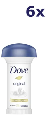 Produktbild von 6x Dove Deostick Mushroom Original 50 ml