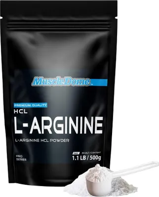 Produktbild von MuscleDome L-Arginin HCL Pulver 500g Beutel