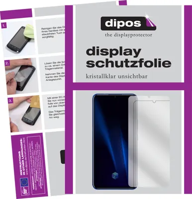 Produktbild von 4x Schutzfolie für Vivo IQOO Pro klar Displayschutzfolie Folie Display Schutz dipos