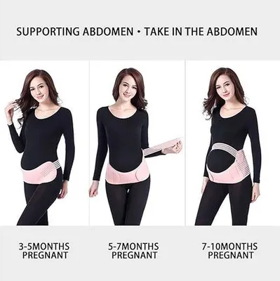 Productafbeelding van Famanu Zwangerschapsband - Ademend ondersteunend korset voor zwangere vrouwen, one size
