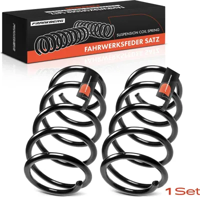 Immagine prodotto di Frankberg 2x Molla di sospensione asse anteriore per Opel Meriva 1.4L 2004-2010