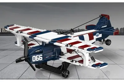 Zdjęcie produktu dla Mould King American Racing Doppeldecker 24066