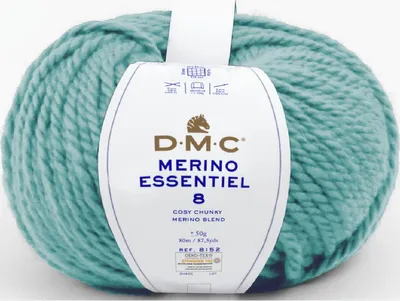Immagine prodotto di DMC Merino Essentiel-8 – il filato più spesso della famiglia Merino: 55% Lana e 45%.poliacrilico (colore 864)