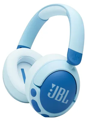 Produktbild von JBL Junior 470NC Blaue kabellose Kopfhörer für Kinder