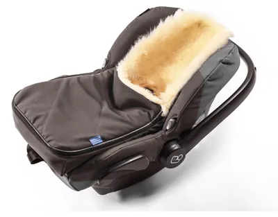 Produktbild von Hofbrucker Lammfell-Fußsack Maxi für Babyschale