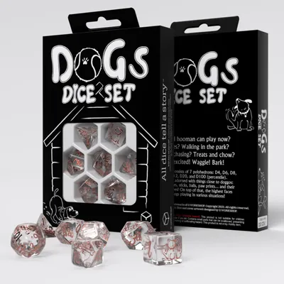 Produktbild von Q-Workshop Hunde Würfelset Bubbles - Lernspiel für Kinder