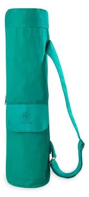 Produktbild von Gaiam - Tasche für Yogamatte, Gürtel, Logo PP8106 (Einheitsgröße) (Türkis)
