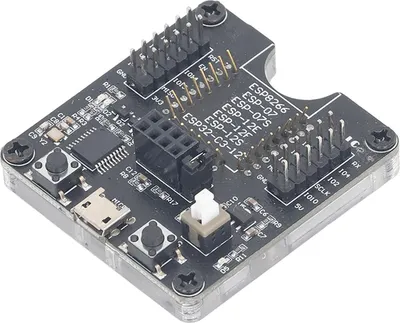 Obrázek produktu pro Vývojová deska hořáku Modul testovacího rámečku ESP8266 Testovací deska Vypalovač kódů pro ESP12F ESP07S ESP12E ESP01S ESP12S ESP01