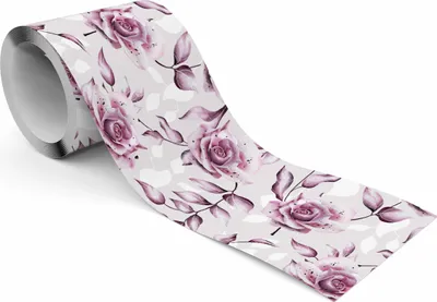 Produktbild von Muralo Selbstklebende Bordüre Tapetenbordüre Blumen Rosen Blätter Natur Wandtattoo