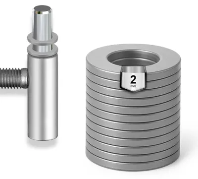 Produktbild von 20 Stück Türbundleisten für Innentüren, Innendurchmesser 11 mm