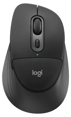 Produktbild von Logitech Signature Comfort Plus M850 L, Rechts, Optisch, RF Wireless + Bluetooth, 4000 DPI, Schwarz