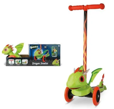 Productafbeelding van Scooter Mondo 25588 Draak 3d Scooter Groen