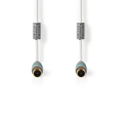 Produktbild von Bandridge Antennenkabel F-Stecker Quick - F-Stecker Quick 3.00 m Weiss NE56047503