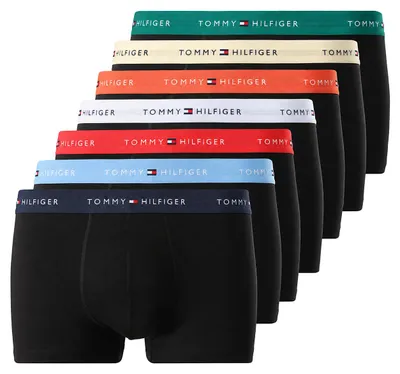 Immagine prodotto di Tommy Hilfiger UM0UM038950TR, Boxer, Adulti, Uomo, Multicolore, Taglia L, Cotone, Spandex