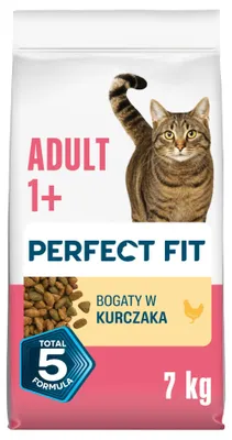 Produktbild von PERFECT FIT Adult 1+ Trockenfutter für Katzen 7 kg Huhn