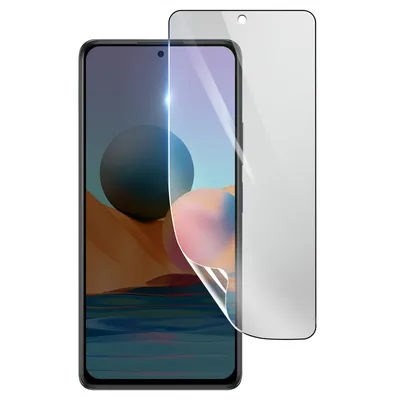 Image de 3mk, Protection d'écran hydrogel antichoc et anti-rayures pour Xiaomi Redmi Note 10 Pro, Transparent