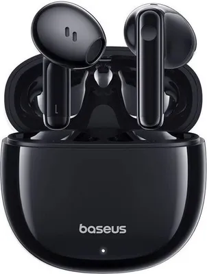 Produktbild von Baseus Bowie E13 In-Ear-Kopfhörer, True Wireless, Bluetooth, 30 Stunden Akkulaufzeit, Schwarz