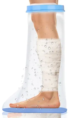 Productafbeelding van Waterdichte en Antislip Badkamerschoen voor Beschermende Bandage