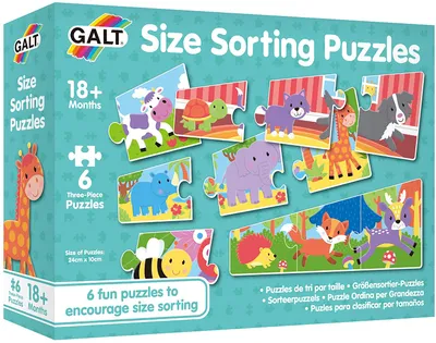 Produktbild von Galt Toys 1005278 Größensortier-Puzzles