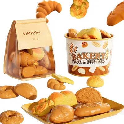 Produktbild von Kinder Kuechen-Spielzeug Set Brot und Dessert Rollenspiel Backen