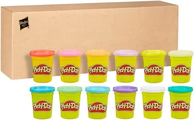 Image de Play-Doh - 12 Töpfe Farbsommer (4 Unzen)