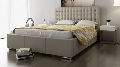 Produktbild von Polsterbett Bett Doppelbett DAMASO XL 180x200cm inkl.Bettkasten