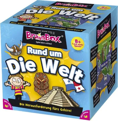 Zdjęcie produktu dla BrainBox The World, Gra planszowa, Nauka, 8 lat(a)